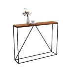 Konsola Verso z blatem dębowym